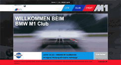 Desktop Screenshot of bmw-m1-club.de